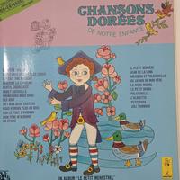 LP vintage Chansons Dorees De Notre Enfance 