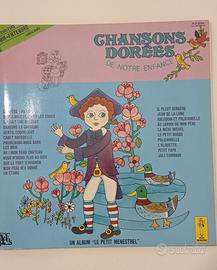 LP vintage Chansons Dorees De Notre Enfance 