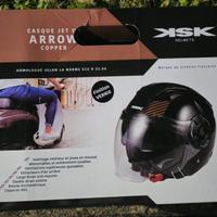 KSK Casco DS ArroW CoppeR Nero & Ramato, Taglia XS