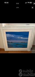 Quadro marino con cornice