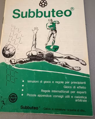 Subbuteo - Istruzioni