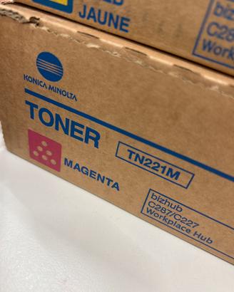 Toner Magenta Konica Minolta TN221M