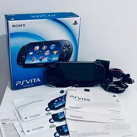 Console Sony PS VITA OLED PCH-1004 Nero COMPLETA