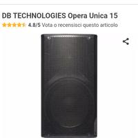 Casse Db Opera Unica 15"