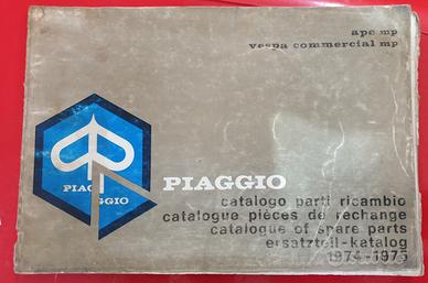 Catalogo parti di ricambio piaggio ape mp vespa co