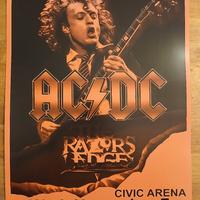 poster AC DC Angus Young formato A3 