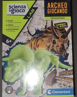 Clementoni Archeogiocando Triceratopo - Kit Scavo