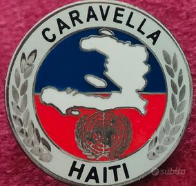 Distintivo Missione Caravelle Haiti Catabinieri