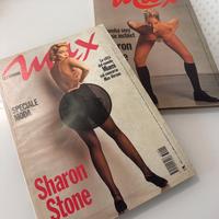 2 riviste Max Sharon Stone con poster