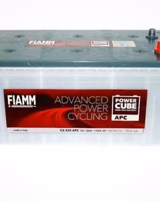 Batterie da camion fiamm 225ah