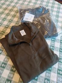 Lupetto misto lana con collo a zip EI