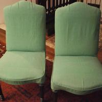 COPPIA POLTRONCINE IN TESSUTO
