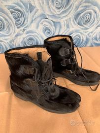 Doposci uomo tg42 in pelle cavallino anni70