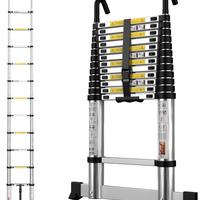 Scala Telescopica Alluminio 3,8 m 13 Gradini