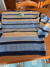 maglione cotone benetton M nuovo