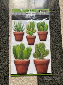 Sticker adesivi cactus