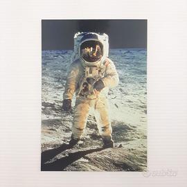 Cartolina commemorativa a colori Buzz Aldrin