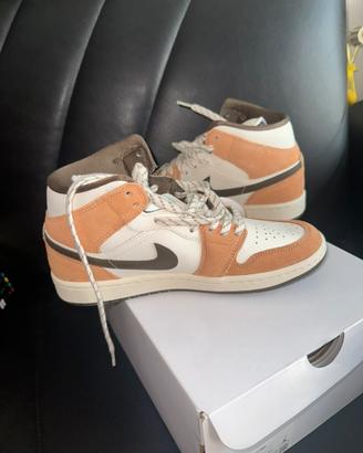 Jordan 1 mid donna nike cognac IQ0306 133 hazel