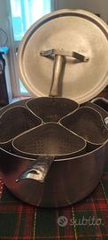 Casseruola cuocipasta 4 cestelli