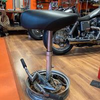 Sgabello da bar artigianale ( moto biker)