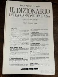 Il dizionario della canzone italiana -Renzo Arbor