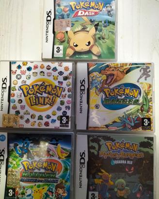 Giochi Nintendo DS Pokemon(leggere bene)