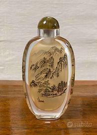 Tabacchiera Cinese dipinta a mano