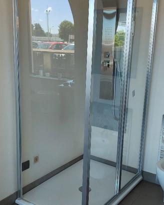 DOCCIA IDRO DINO SALOON 80x120x200 CON PIATTO