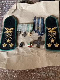 Lotto medaglie italiane e fasciste