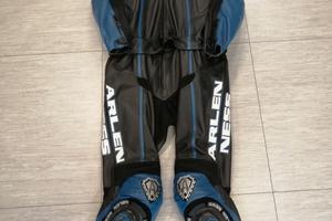Tuta completa divisibile moto pelle Arlen Ness