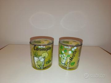 Set 2 candela profumata citronella Citromojito 