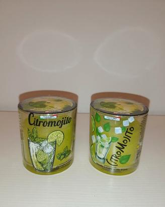 Set 2 candela profumata citronella Citromojito 