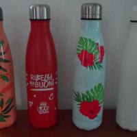 borracce 4 pz. termiche NUOVE mai usate,in acciaio