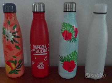 borracce 4 pz. termiche NUOVE mai usate,in acciaio