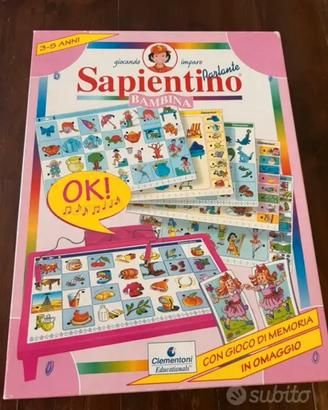 Sapientino bambina vintage anni90.