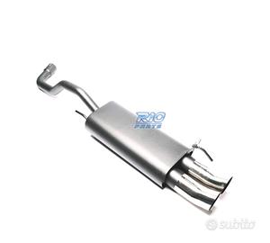 SILENZIATORE DI SCARICO PER VOLKSWAGEN VW POLO 199