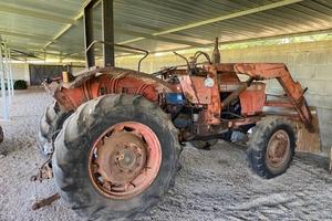 Trattore usato Same Ariete 80 con pala caricatrice