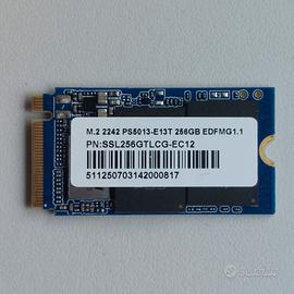 SSD NVME 256 GB M.2 - 2242