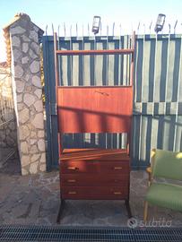 Libreria anni '60 in teak