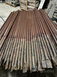 Pali in ferro per orto vivaio recinzione