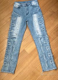 Jeans flared