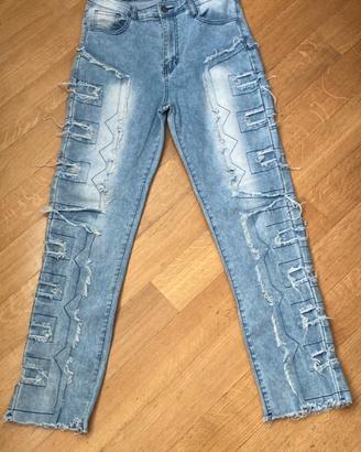 Jeans flared