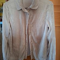 camicia in velluto taglia S tally wejil