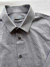Camicia Calvin Klein Slim Fit Uomo Nuova