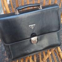 Borsa 24 ore Vintage P r a d a pelle anni 90 