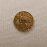 50 Centesimi Austria 2002 da collezione