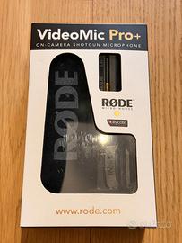 RØDE VideoMic Pro+ - Microfono Shotgun Pro - RODE