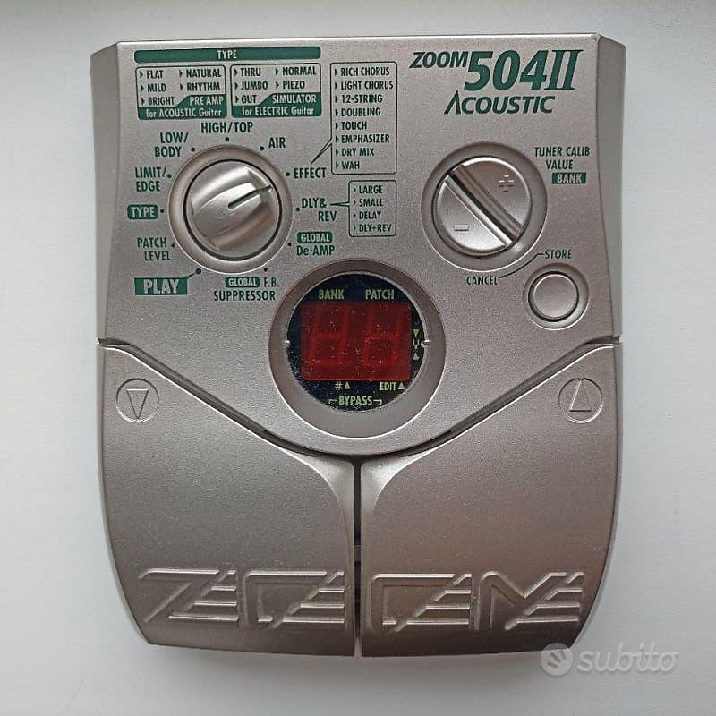 ZOOM G1X FOUR PEDALIERA EFFETTI PER CHITARRA