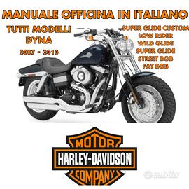Manuale Officina IT Harley Davidson Dyna 2007 2013