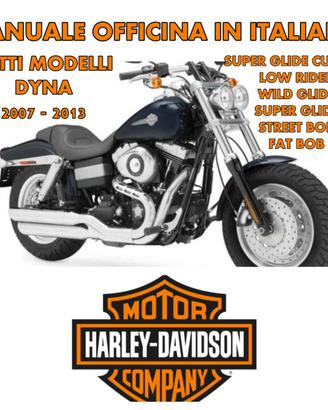 Manuale Officina IT Harley Davidson Dyna 2007 2013